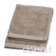 Blank Home Organic Serviette lavabo  Coton  Nacre Silver  100 x 50 x 4 cm - B078G94149